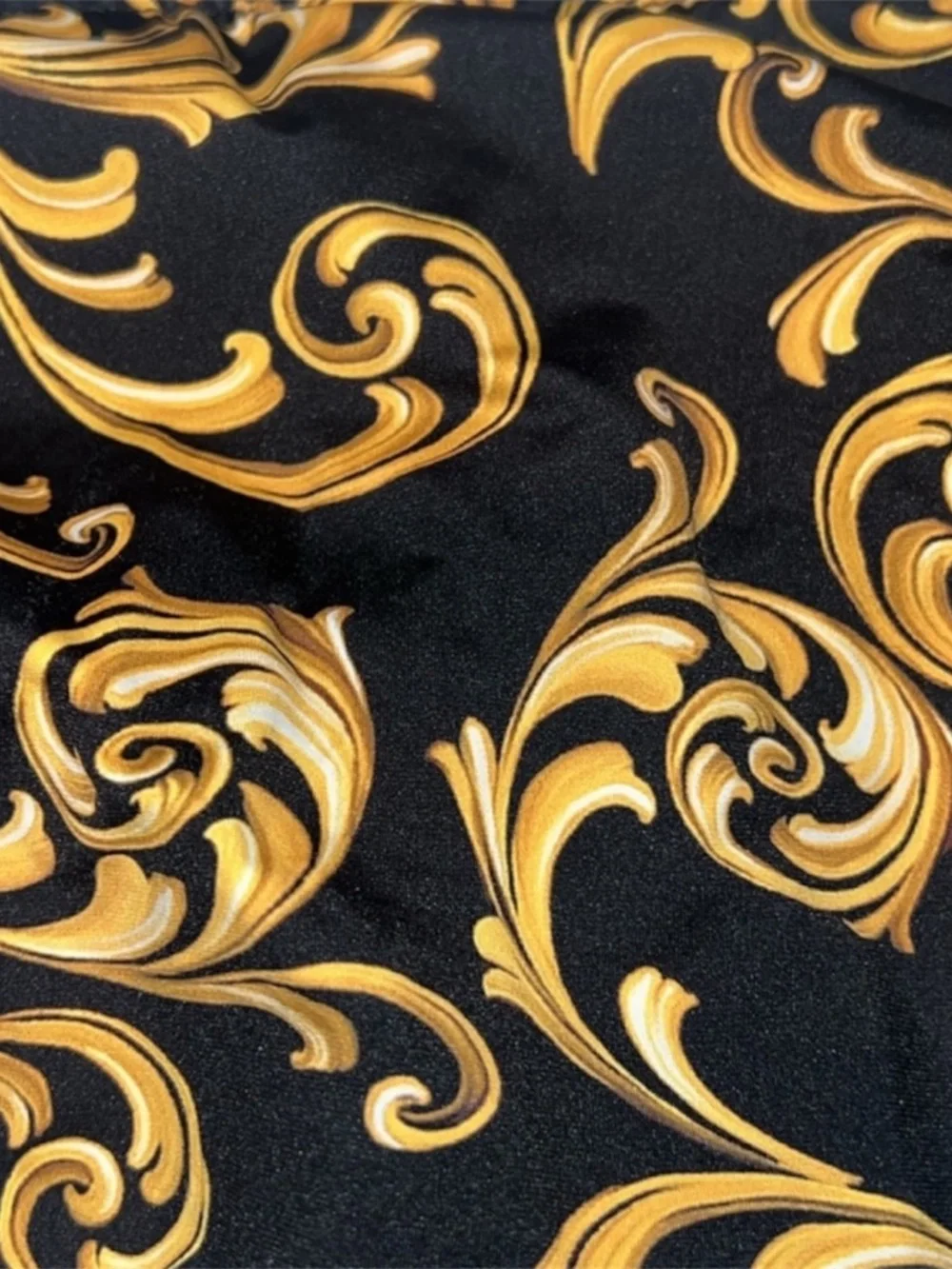 Sauvage - Gold Scroll Swim Brief (S)